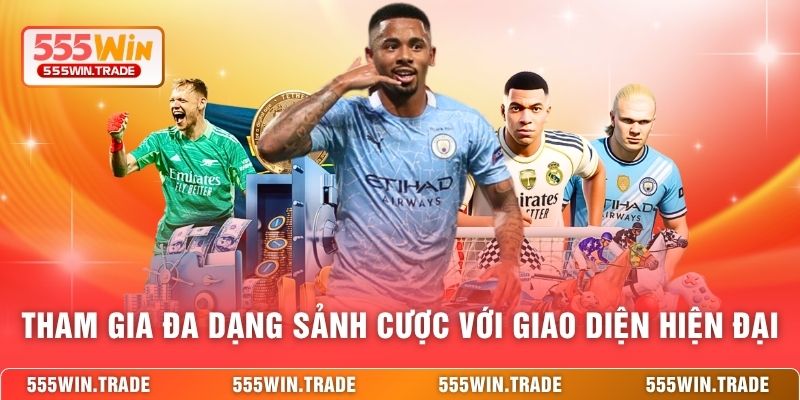 Tham gia đa dạng sảnh cược với giao diện hiện đại